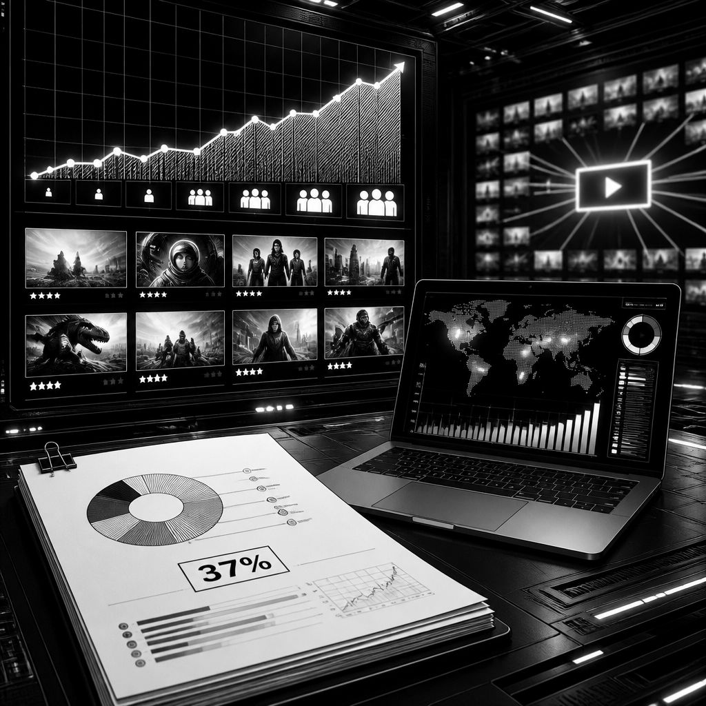 Netflix-Strategie: Weg von Nischenhits, hin zum Massenmarkt Netflix-Strategie: Weg von Nischenhits, hin zum Massenmarkt