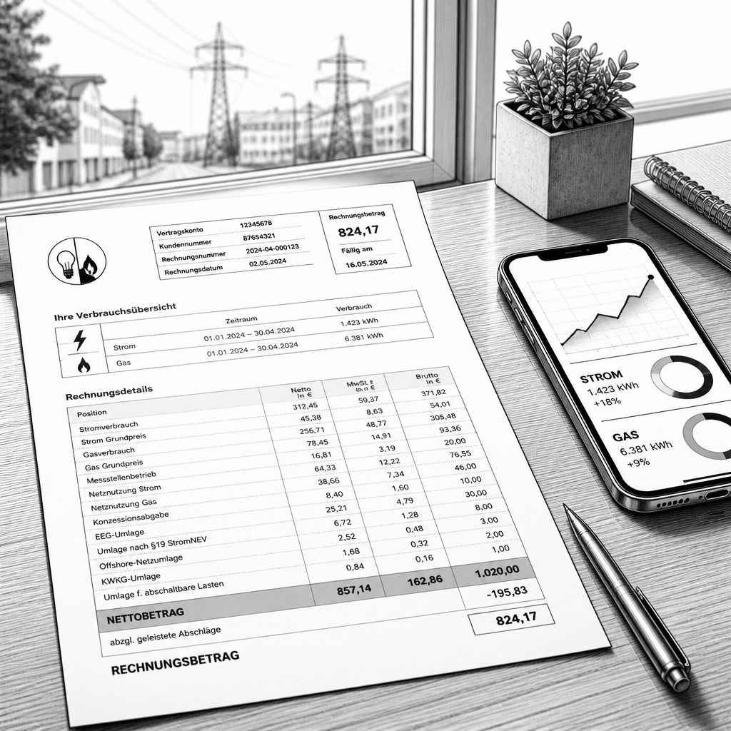 Netzentgelte 2027: Strom um 1,9 % und Gas um 3 % – regionale Unterschiede bleiben groß Netzentgelte 2027: Strom um 1,9 % und Gas um 3 % – regionale Unterschiede bleiben groß
