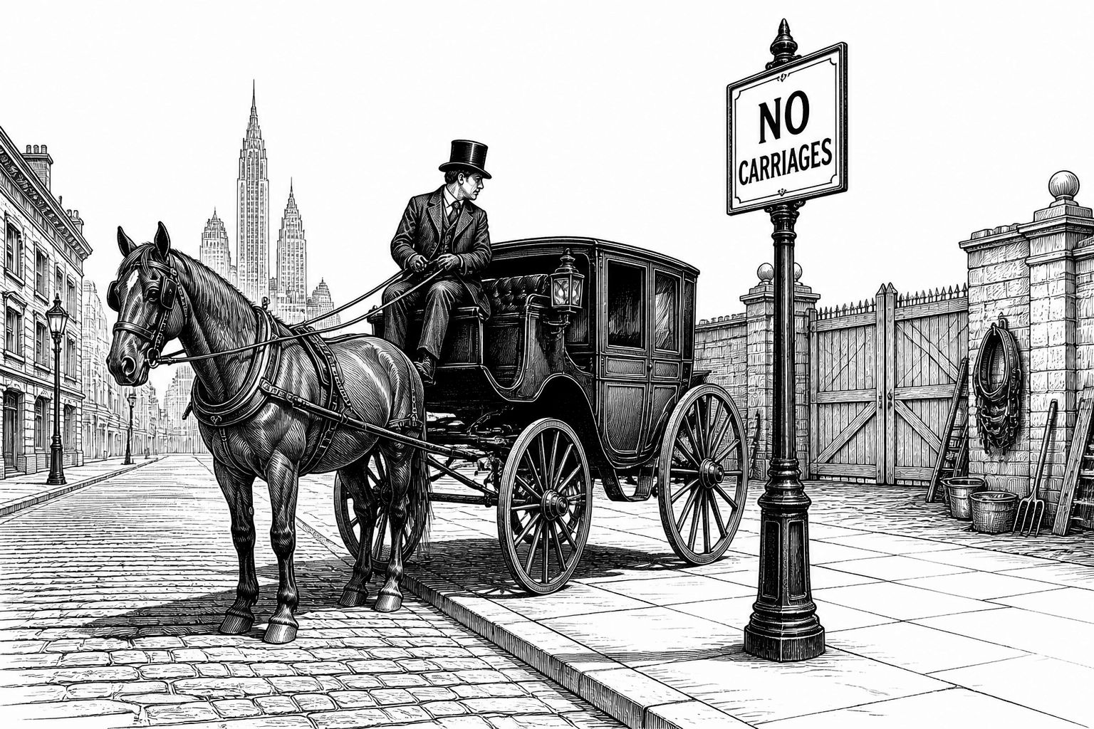 New York City verbietet Kutschen: Regulierer gegen Tradition und Arbeitsplätze New York City verbietet Kutschen: Regulierer gegen Tradition und Arbeitsplätze