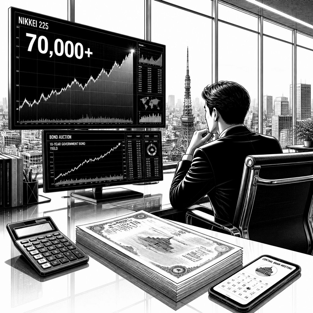 Nikkei 225 steigt nach starker JGB-Auktion und BoJ-Signalen Nikkei 225 steigt nach starker JGB-Auktion und BoJ-Signalen