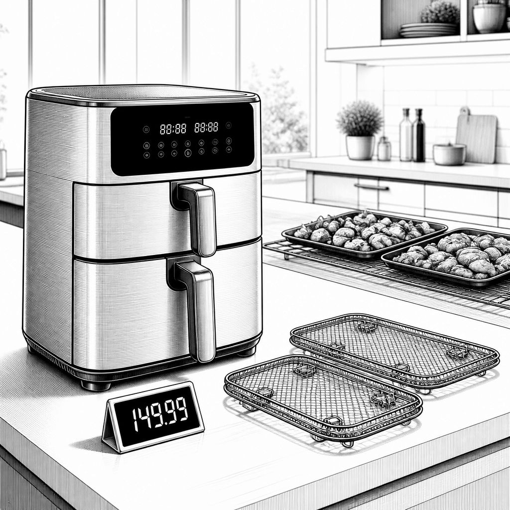 Ninja Double Stack XL: Platzsparende Heiluftfritteuse im Prime-Deal fr 149,99 Euro Ninja Double Stack XL: Platzsparende Heiluftfritteuse im Prime-Deal fr 149,99 Euro
