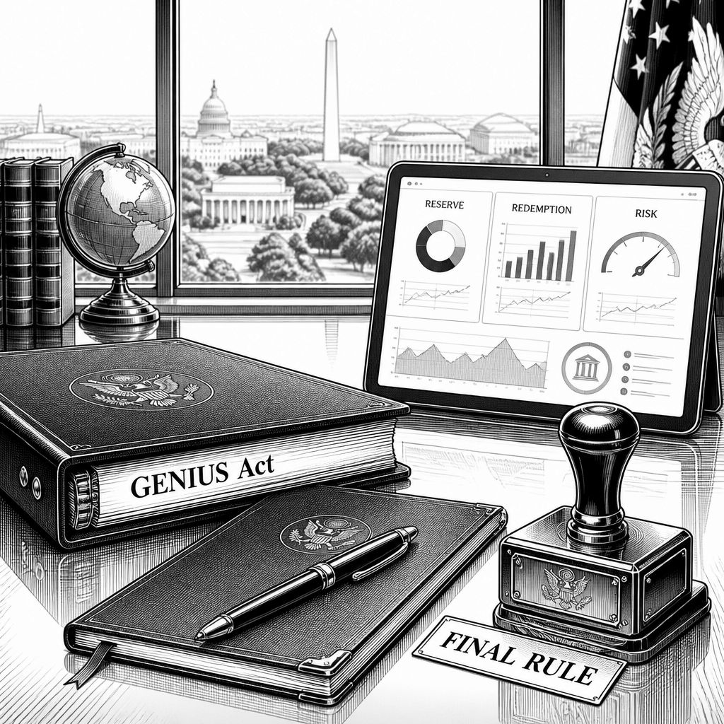 OCC erlässt Final Rule zum GENIUS Act für Payment-Stablecoins OCC erlässt Final Rule zum GENIUS Act für Payment-Stablecoins