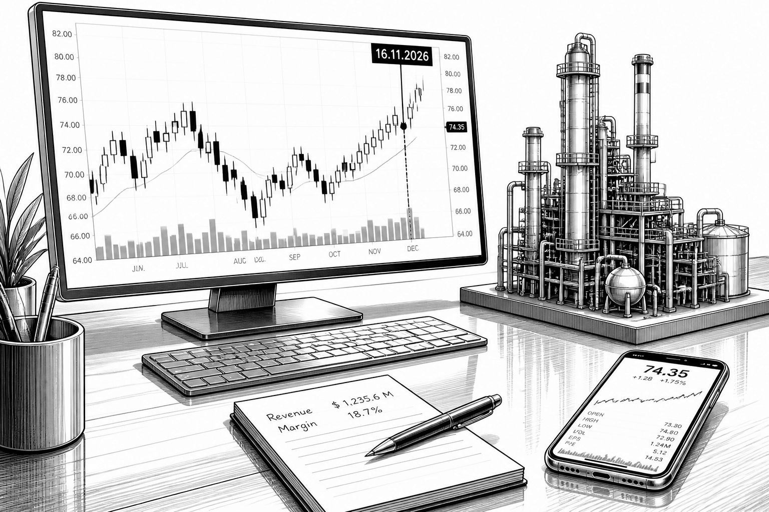ONGC-Termin 16.11.2026: Kurs, Kennzahlen und Ausblick auf die Quartalsdaten ONGC-Termin 16.11.2026: Kurs, Kennzahlen und Ausblick auf die Quartalsdaten
