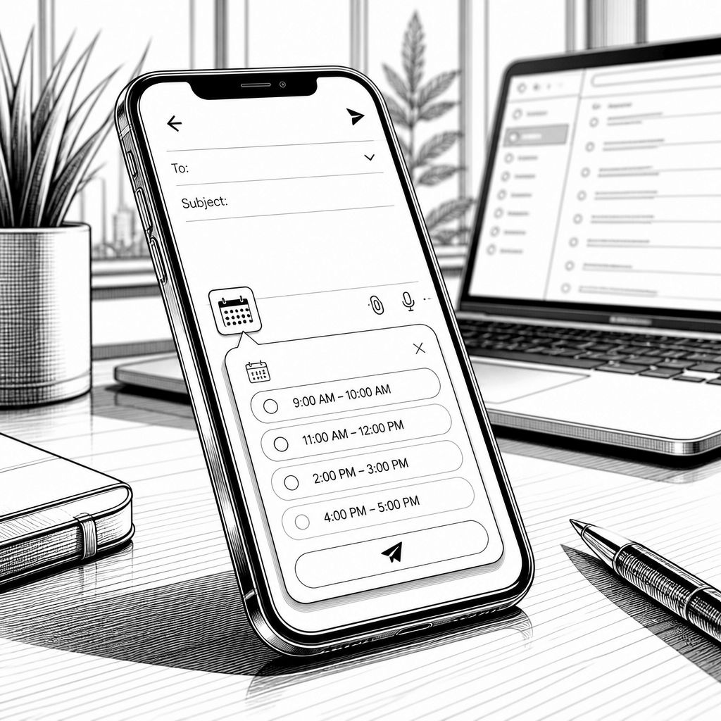 Outlook: Microsoft stellt „Send Availability“ wieder für Android und iOS bereit Outlook: Microsoft stellt „Send Availability“ wieder für Android und iOS bereit