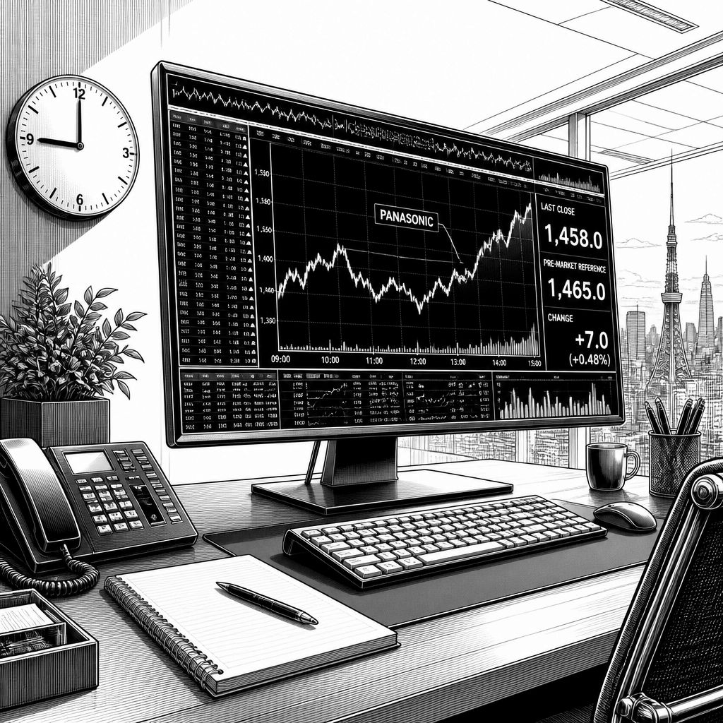 Panasonic-Aktie vor Xetra-Start: 26,25 Euro als Bezugsbasis Panasonic-Aktie vor Xetra-Start: 26,25 Euro als Bezugsbasis