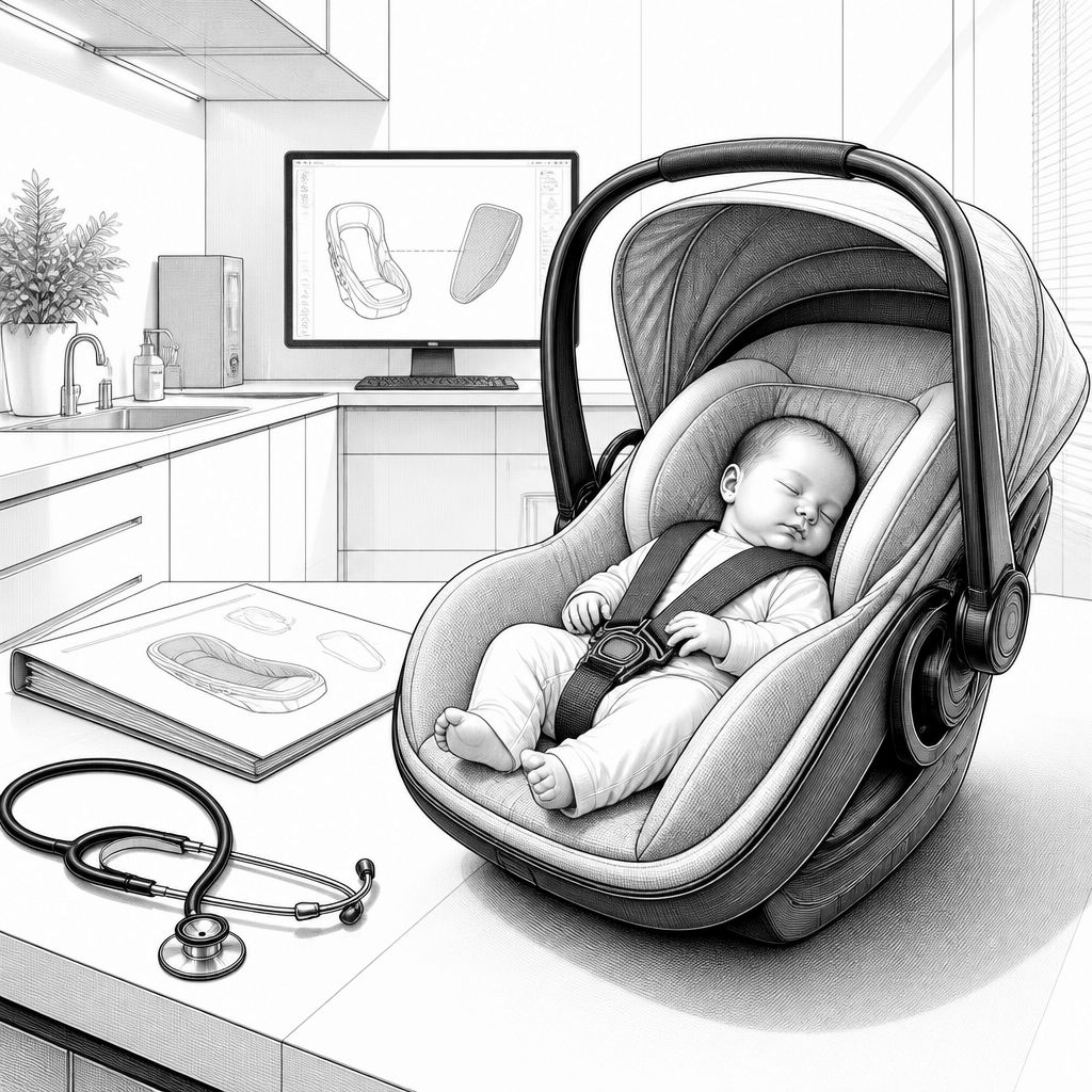 PEANUT by Levantto: Babytragetasche mit Seitlagerung und Patent im Pitch PEANUT by Levantto: Babytragetasche mit Seitlagerung und Patent im Pitch