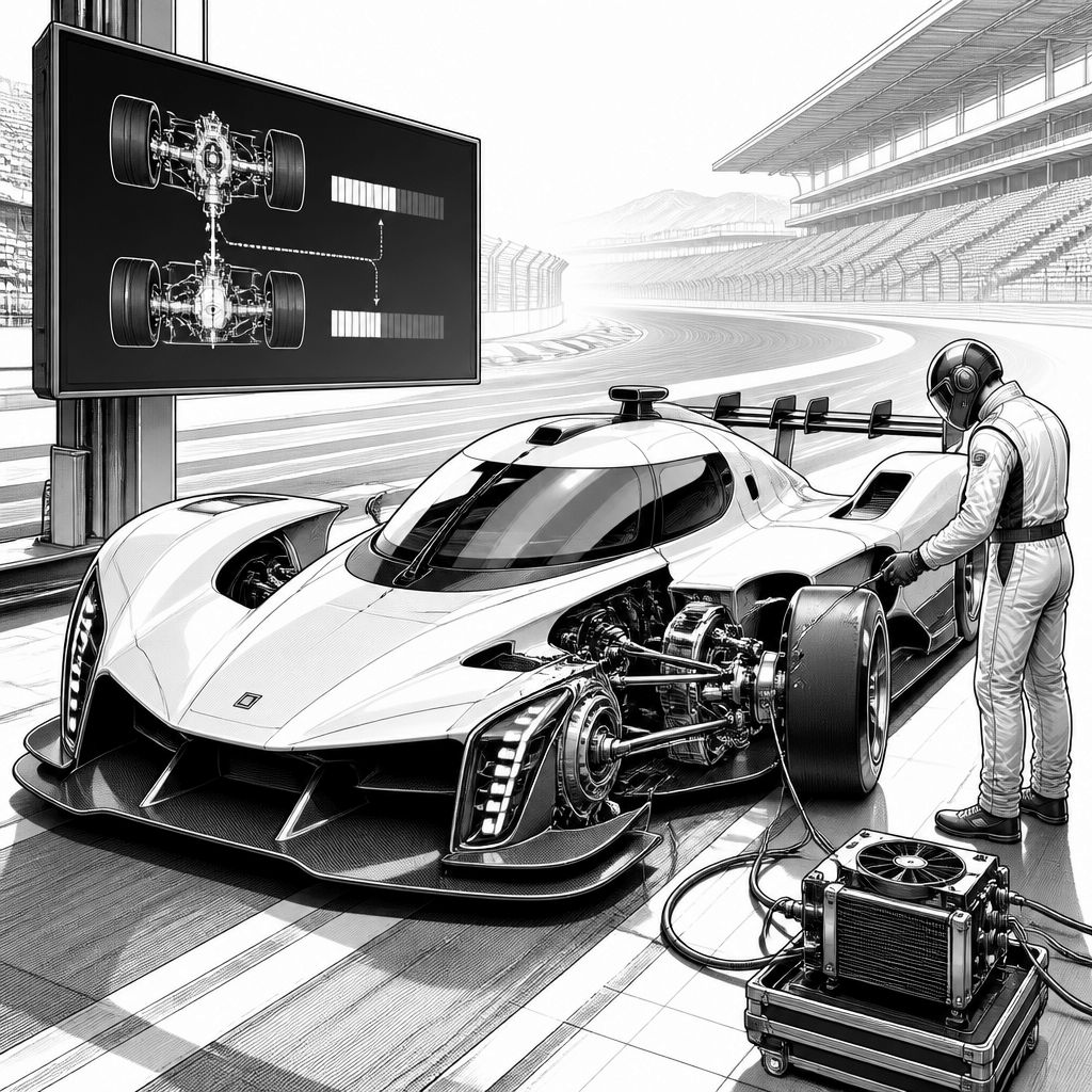 Peugeot E-T16 Concept: 816 PS, drei E-Motoren und Track-Modus Peugeot E-T16 Concept: 816 PS, drei E-Motoren und Track-Modus