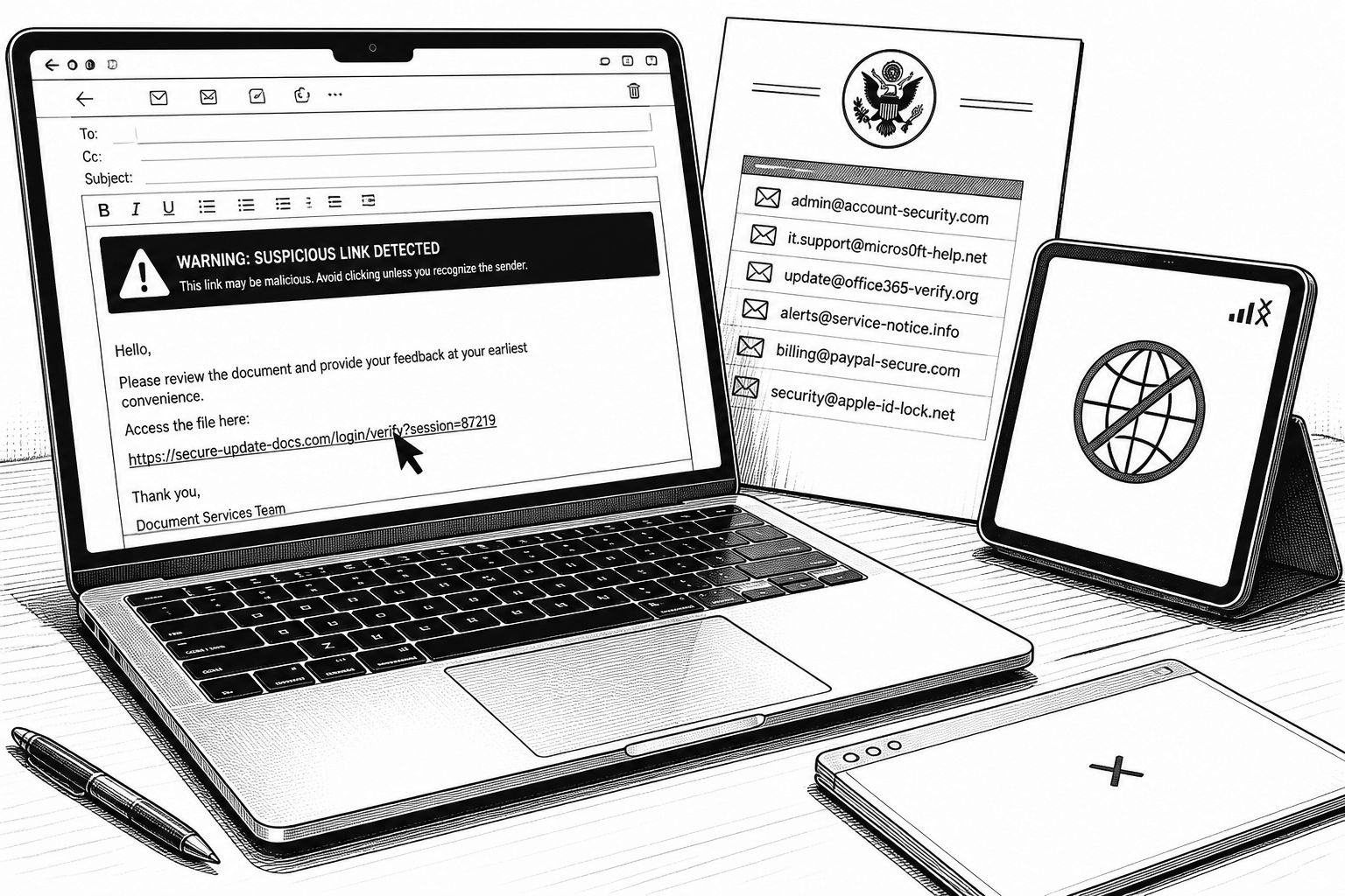 Phishing im DRV-Stil: KI macht gefälschte Rentenversicherungs-Mails schwerer erkennbar Phishing im DRV-Stil: KI macht gefälschte Rentenversicherungs-Mails schwerer erkennbar