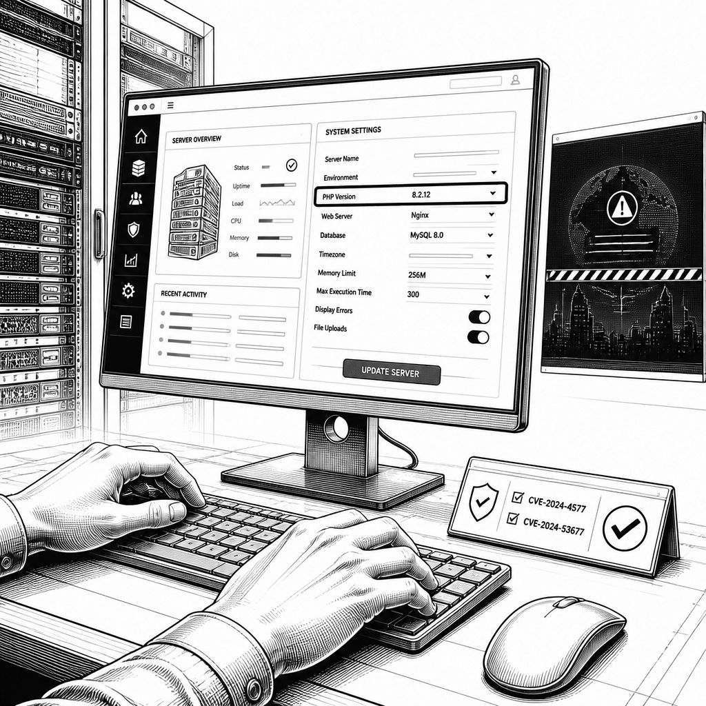 PHP-Sicherheitslücke mit RCE: Update, Versionen und Sofortmaßnahmen PHP-Sicherheitslücke mit RCE: Update, Versionen und Sofortmaßnahmen