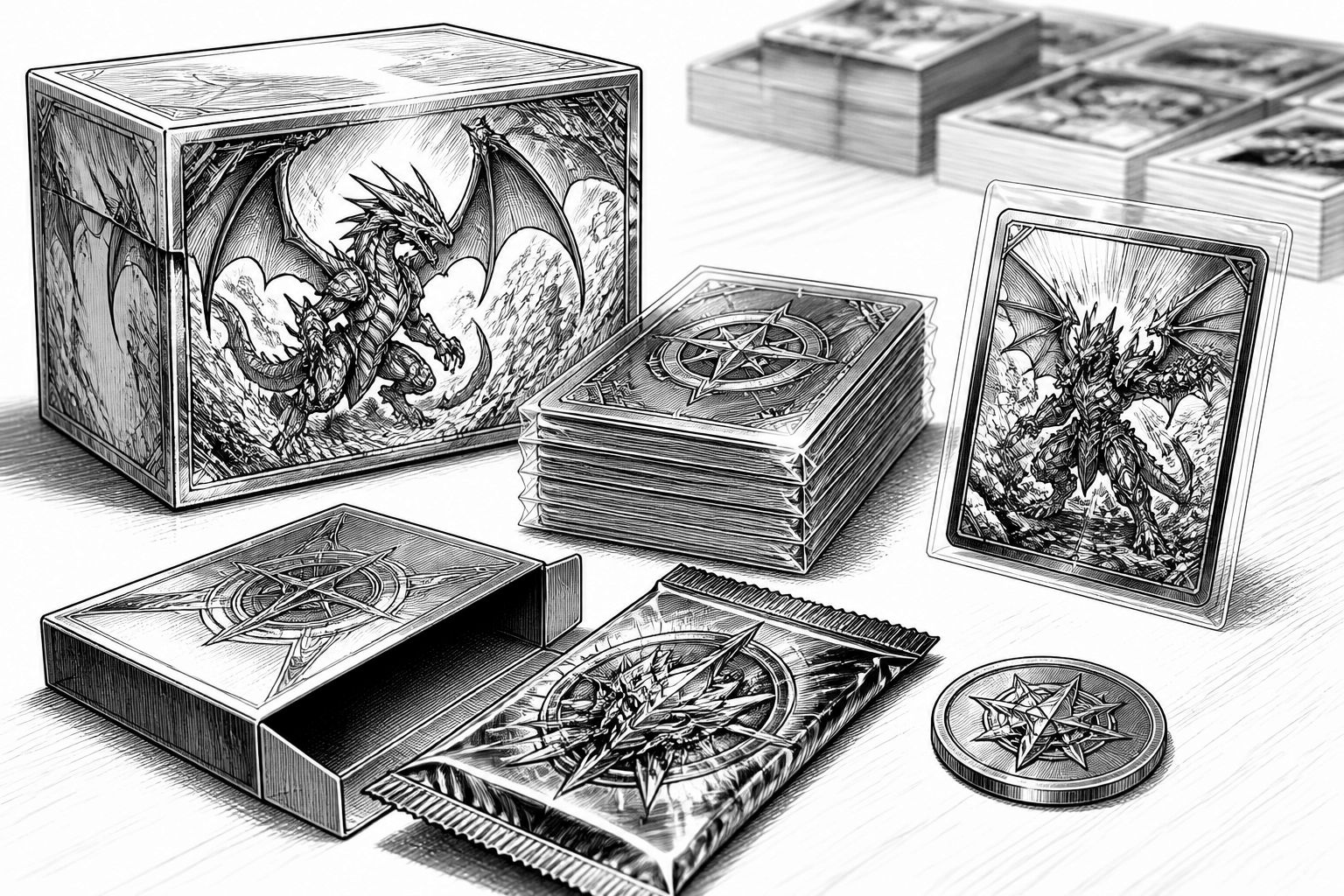 Mega Rayquaza ex Premium Tournament Collection: Dragon Shield statt Ultra PRO Mega Rayquaza ex Premium Tournament Collection: Dragon Shield statt Ultra PRO