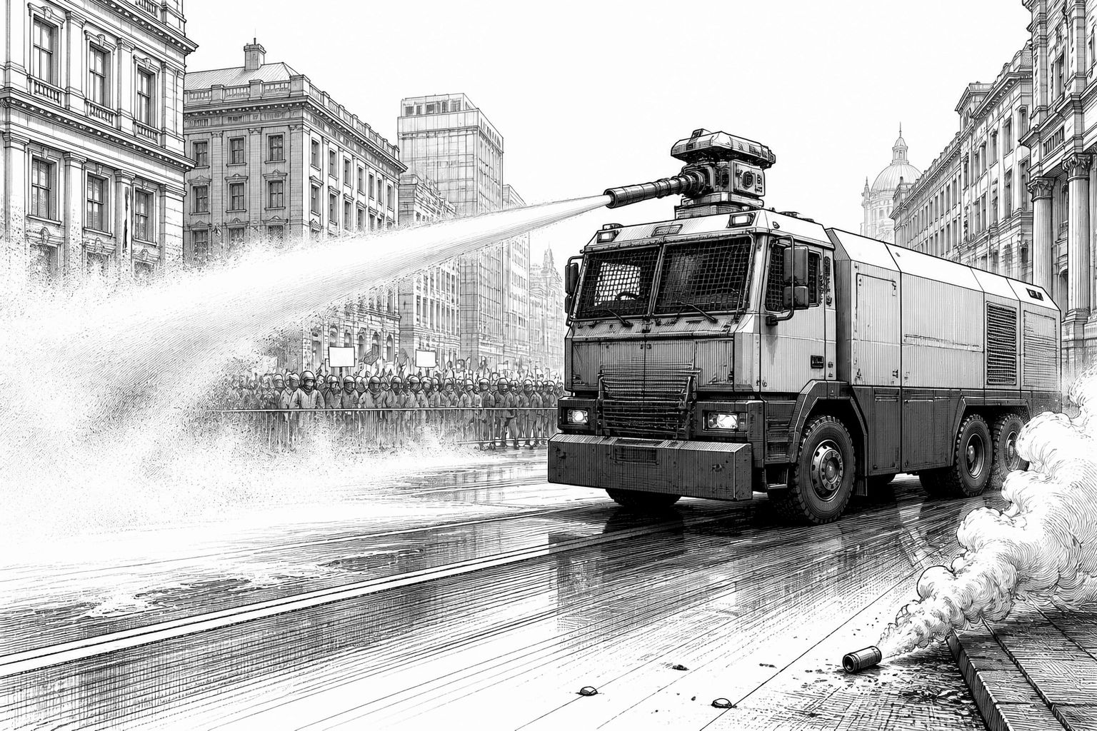 Wasserwerfer in Köln: Wie Sicherheits- und Einsatztechnik in der Praxis wirkt Wasserwerfer in Köln: Wie Sicherheits- und Einsatztechnik in der Praxis wirkt