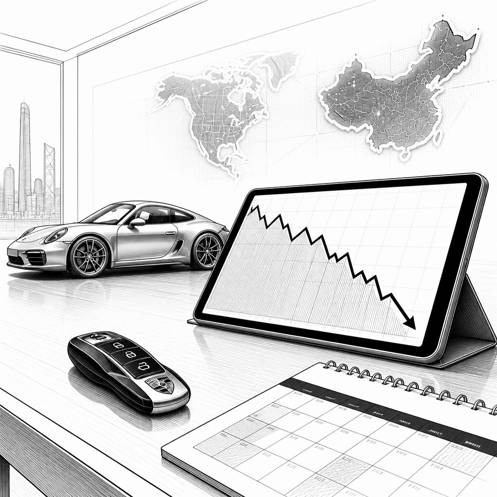 Porsche setzt auf Wert statt Volumen: Absatz sinkt um 16 Prozent Porsche setzt auf Wert statt Volumen: Absatz sinkt um 16 Prozent