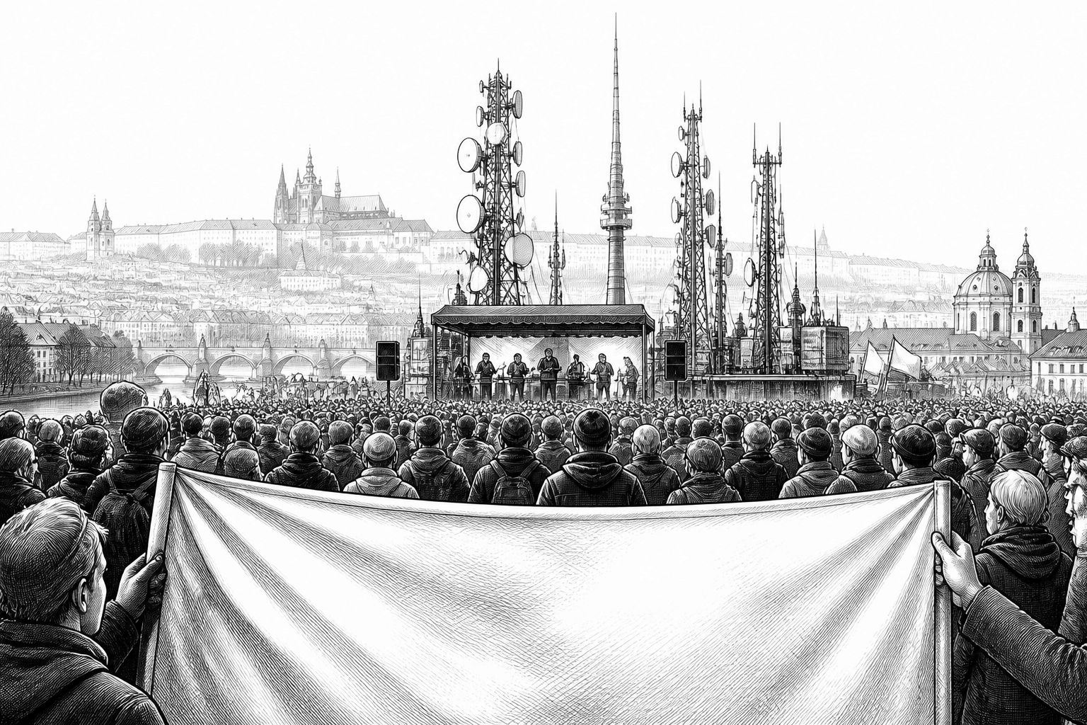 Prager Protest: Zwangsfinanzierung als Kernproblem der Medienfreiheit Prager Protest: Zwangsfinanzierung als Kernproblem der Medienfreiheit