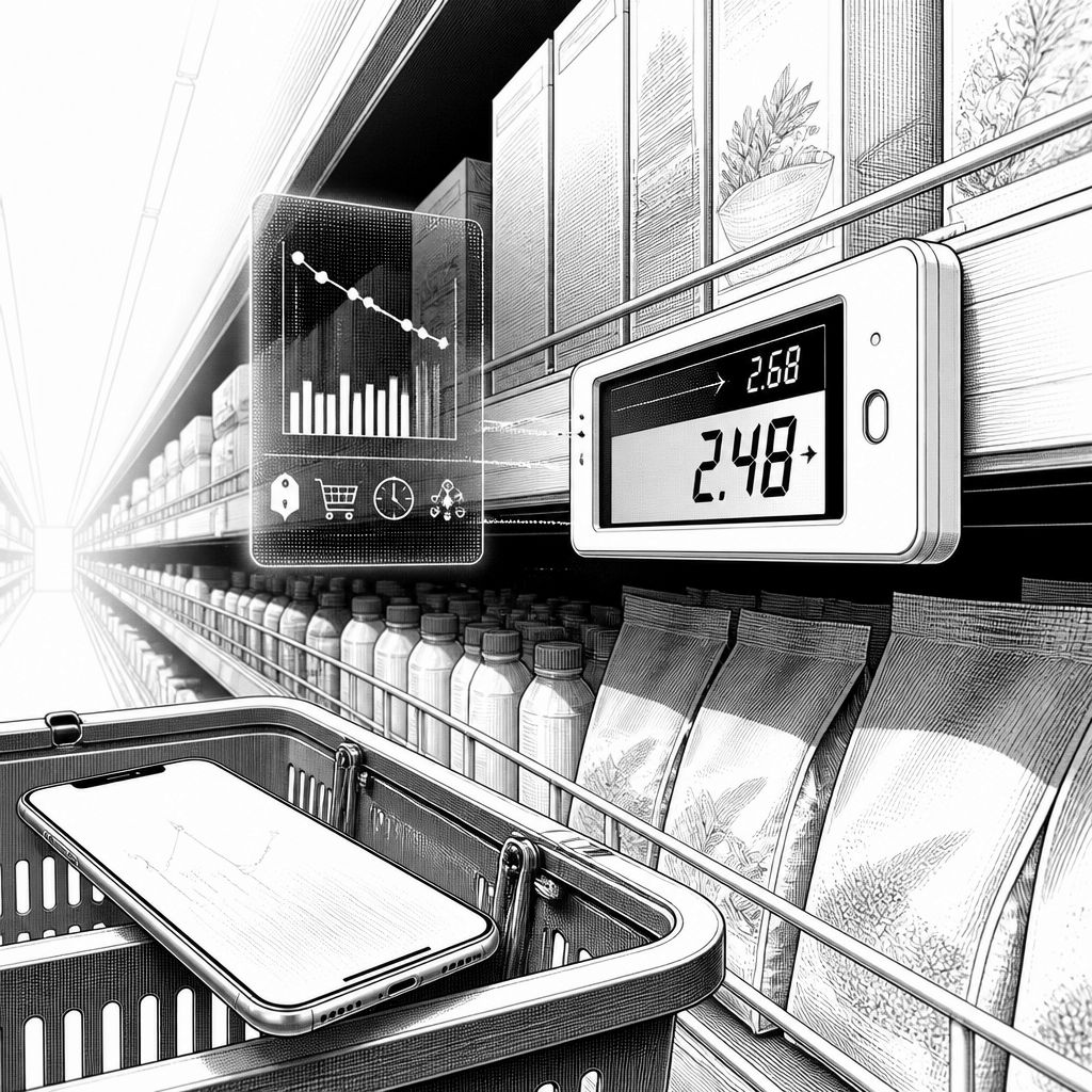 KI-gestütztes Pricing in den USA: Digital etiketten, Algorithmen und Kritik KI-gestütztes Pricing in den USA: Digital etiketten, Algorithmen und Kritik