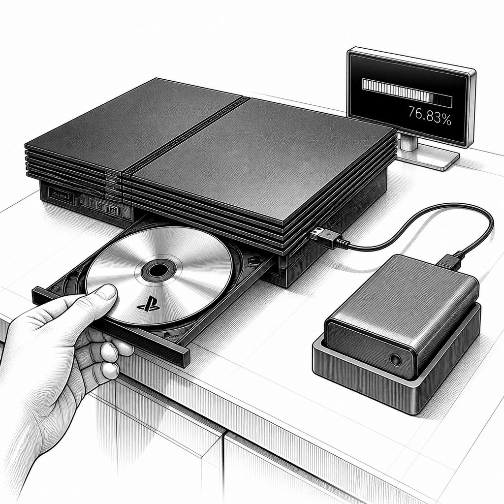 PS5SX2: Jailbreak liest echte PS2-Discs und skaliert bis zu 6x PS5SX2: Jailbreak liest echte PS2-Discs und skaliert bis zu 6x