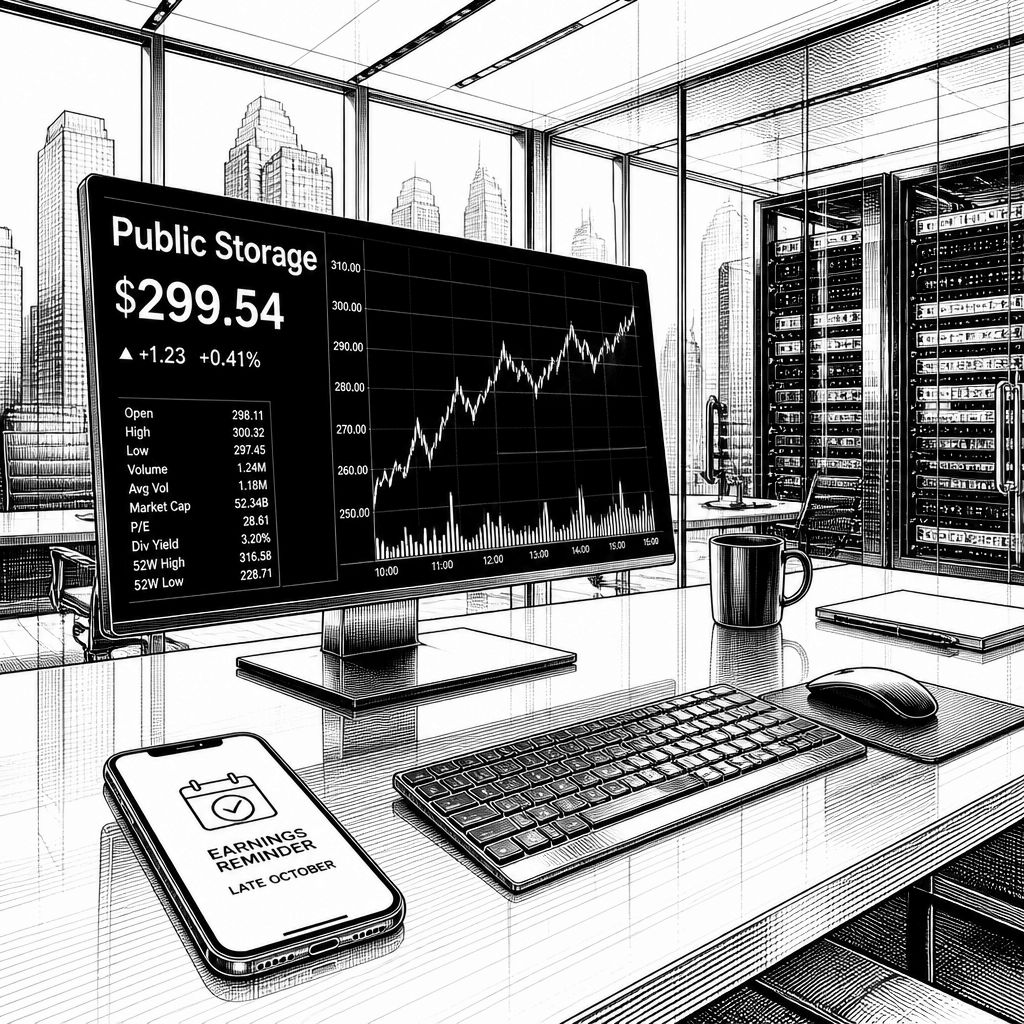Public Storage-Aktie startet bei 250,90 Euro – Ergebnisse Ende Oktober Public Storage-Aktie startet bei 250,90 Euro – Ergebnisse Ende Oktober