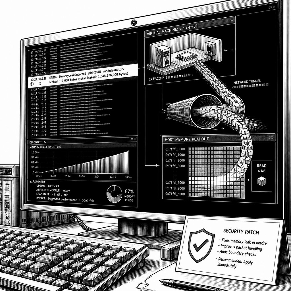 PwnEscape: Kritische Linux-Kernel-Lücke erlaubt VM-Guests Host-Speicherlese PwnEscape: Kritische Linux-Kernel-Lücke erlaubt VM-Guests Host-Speicherlese