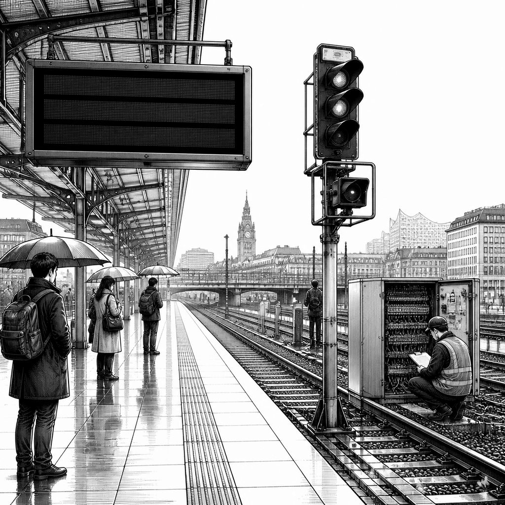 Signal- und Stellwerksprobleme in Norddeutschland: Bahnverkehr massiv gestört Signal- und Stellwerksprobleme in Norddeutschland: Bahnverkehr massiv gestört