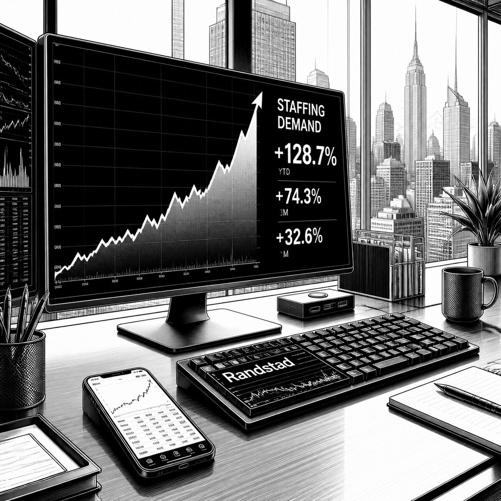 Randstad-Aktie springt um über 19%: Hoffnungen auf Einstellungswende Randstad-Aktie springt um über 19%: Hoffnungen auf Einstellungswende