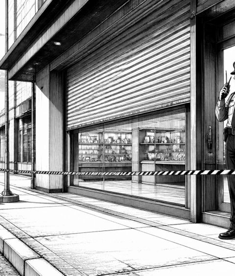 ai-retail-protest-safety-bw