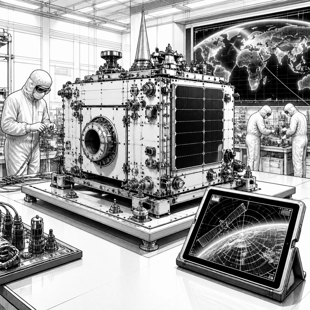 SPOCK-1: Rheinmetall liefert SAR-Satellitenzugang für die Bundeswehr SPOCK-1: Rheinmetall liefert SAR-Satellitenzugang für die Bundeswehr