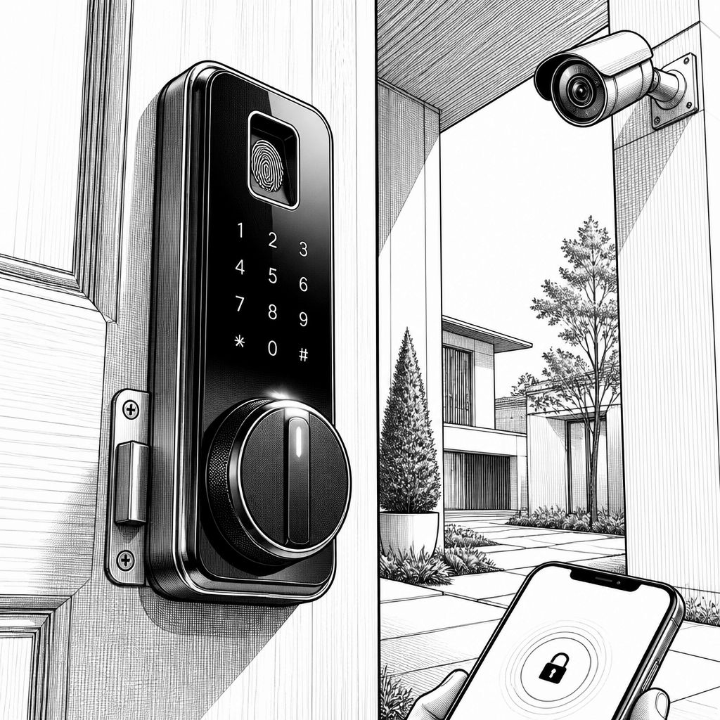 Ring Smart Lock mit Ladefunktion im Drehknauf – ohne Backup-Schlüssel Ring Smart Lock mit Ladefunktion im Drehknauf – ohne Backup-Schlüssel