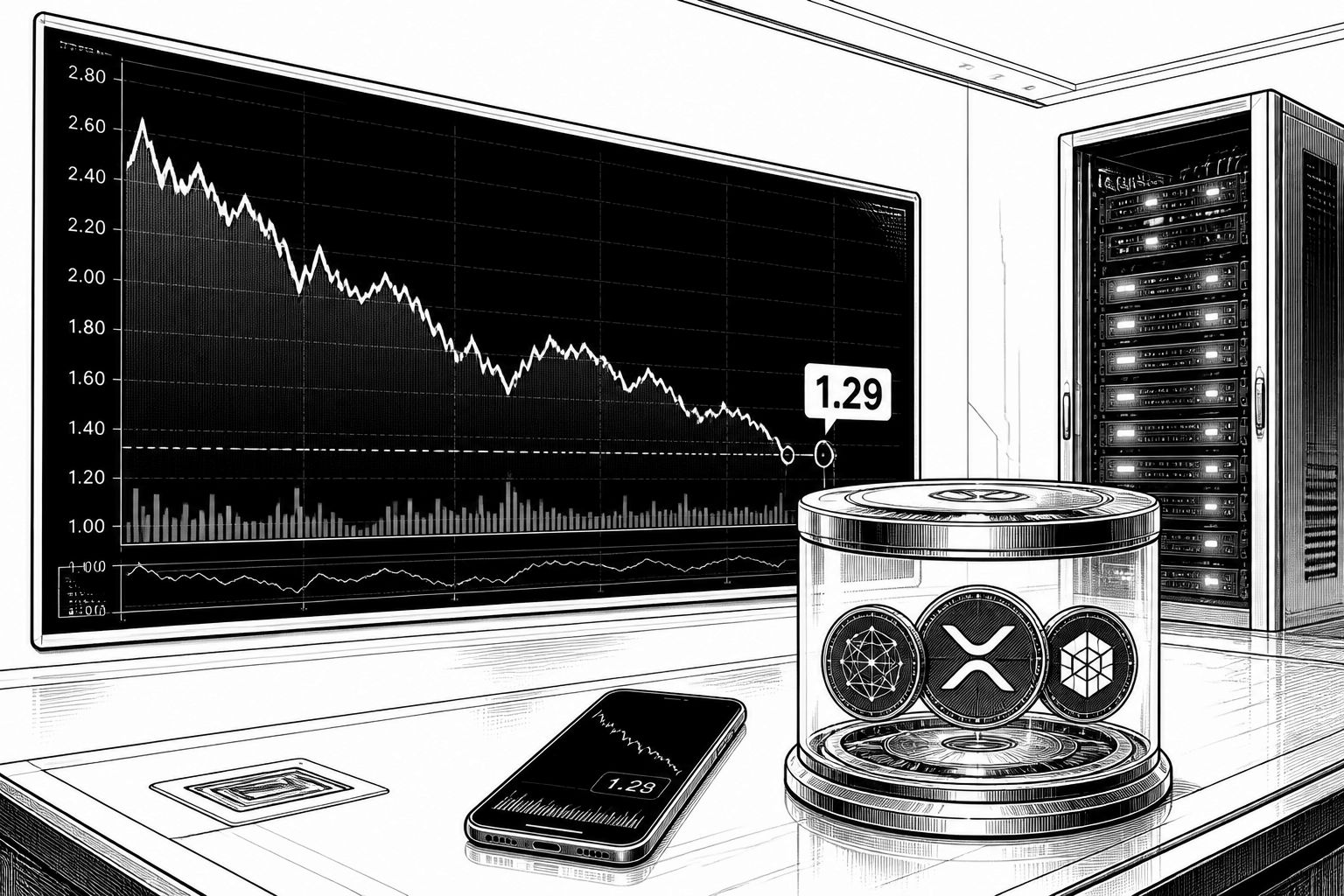 Ripple wächst auf 900 Mio. US-Dollar Umsatzkurs – doch XRP bleibt 30% im Minus Ripple wächst auf 900 Mio. US-Dollar Umsatzkurs – doch XRP bleibt 30% im Minus