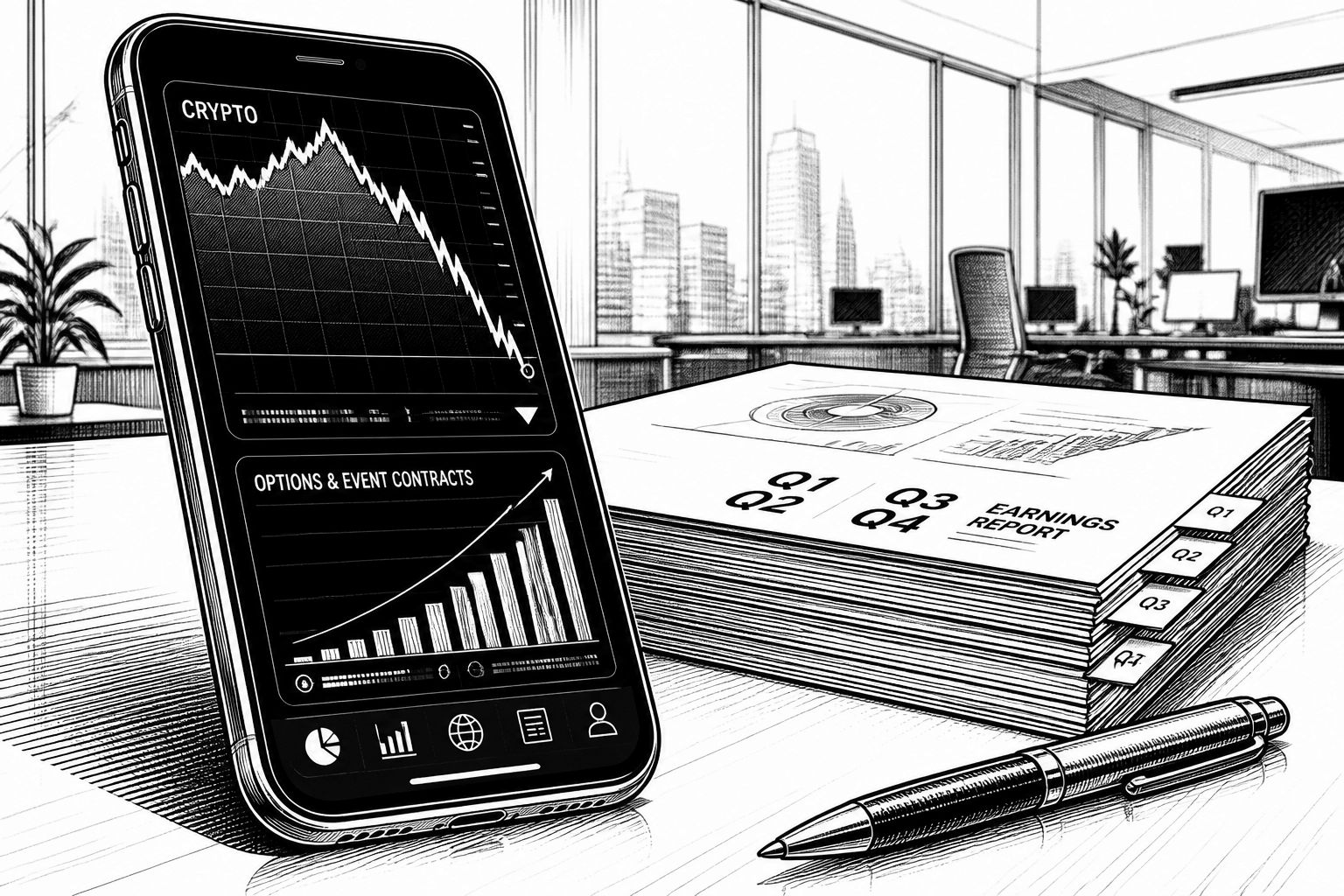 Robinhood nach Quartalszahlen: Crypto-Rückgang drückt, neue Umsatzquellen stabilisieren Robinhood nach Quartalszahlen: Crypto-Rückgang drückt, neue Umsatzquellen stabilisieren