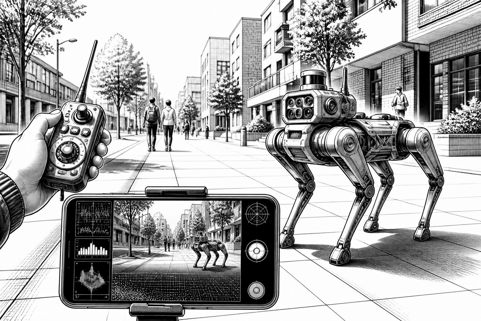 Robot-Dog-Walker: Startup Dimensional sammelt „Ground Truth“ für KI-Agenten Robot-Dog-Walker: Startup Dimensional sammelt „Ground Truth“ für KI-Agenten