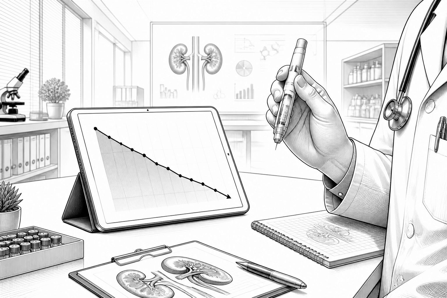 Roche-Studie zu Sefaxersen: 43,1 % weniger Proteinurie bei IgA-Nephropathie Roche-Studie zu Sefaxersen: 43,1 % weniger Proteinurie bei IgA-Nephropathie