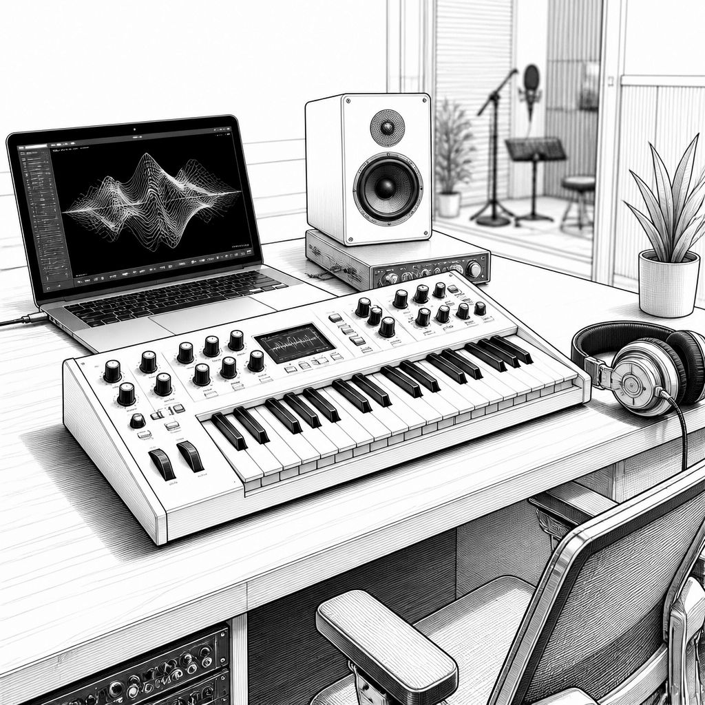 Roland n/vision: Wavetable-Synth im Boutique-Format mit 56 Stimmen und Dual-Oscillators Roland n/vision: Wavetable-Synth im Boutique-Format mit 56 Stimmen und Dual-Oscillators