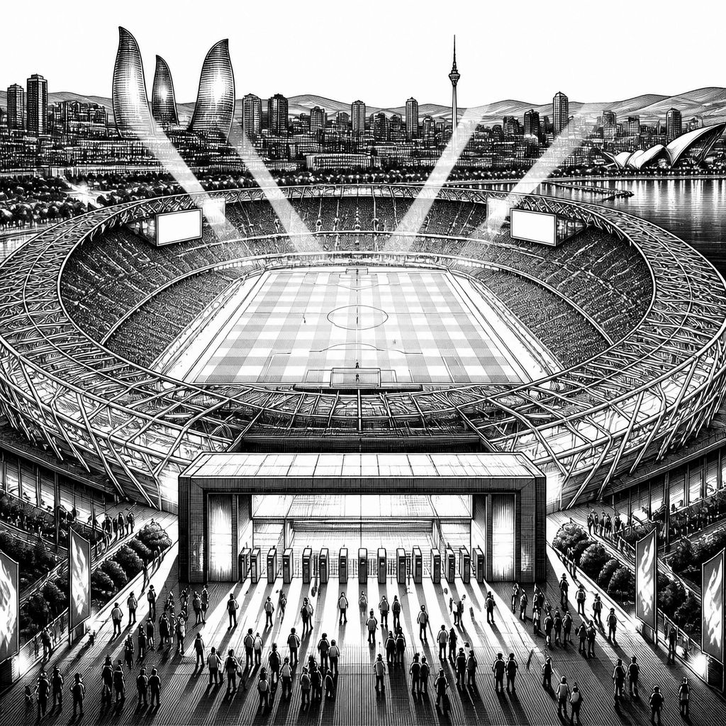 Baku: Wie ein neuer Club Zuschauerzahlen in der Champions League vervierfacht Baku: Wie ein neuer Club Zuschauerzahlen in der Champions League vervierfacht