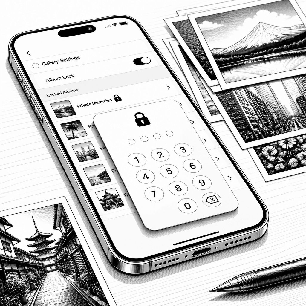 Samsung Galerie: „Album entry-locks“ sperrt Alben per Pin Samsung Galerie: „Album entry-locks“ sperrt Alben per Pin