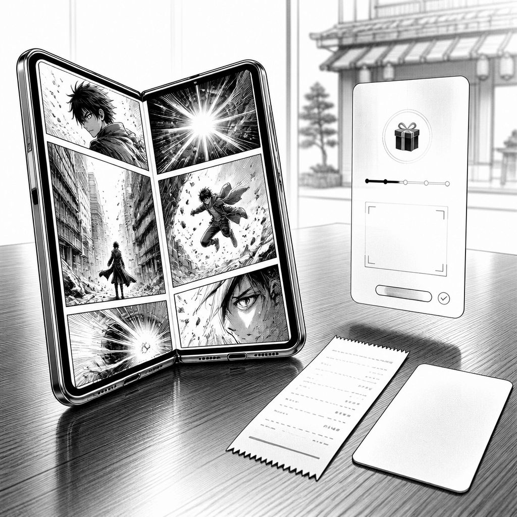 Samsung Japan koppelt Galaxy Z Fold8 an Bonus bei LINE Manga Samsung Japan koppelt Galaxy Z Fold8 an Bonus bei LINE Manga