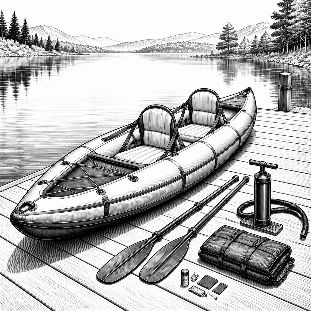 Sea Eagle 330 Pro: Aufblasbares Tandem-Kajak für 2 Personen im 6-Minuten-Setup Sea Eagle 330 Pro: Aufblasbares Tandem-Kajak für 2 Personen im 6-Minuten-Setup