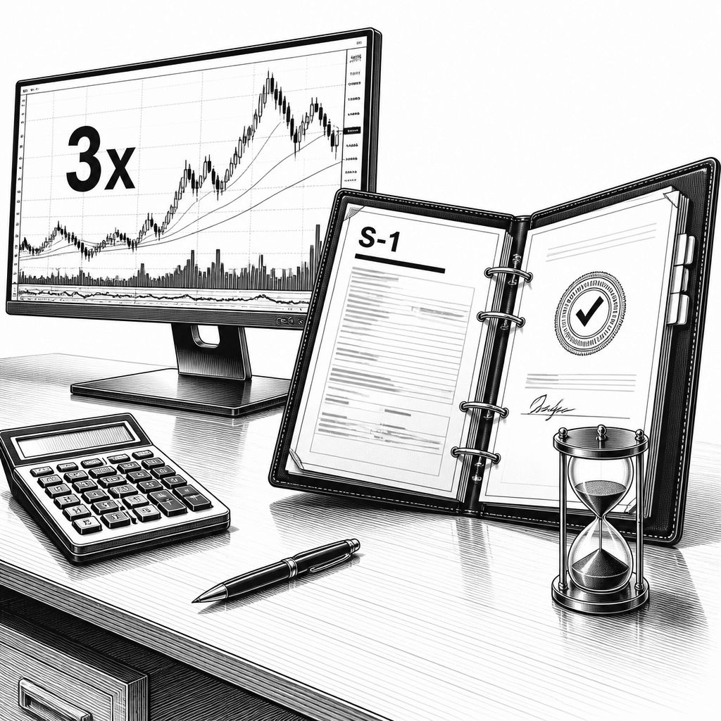 SEC genehmigt 3x-Hebel-Bitcoin- und Ether-ETPs – Handel startet nach S-1 SEC genehmigt 3x-Hebel-Bitcoin- und Ether-ETPs – Handel startet nach S-1