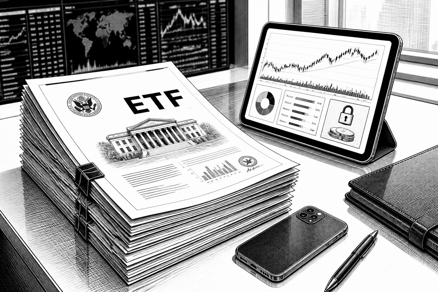 SEC prüft „Novel ETFs“: Was Anleger bei Krypto-ETFs wirklich kaufen SEC prüft „Novel ETFs“: Was Anleger bei Krypto-ETFs wirklich kaufen