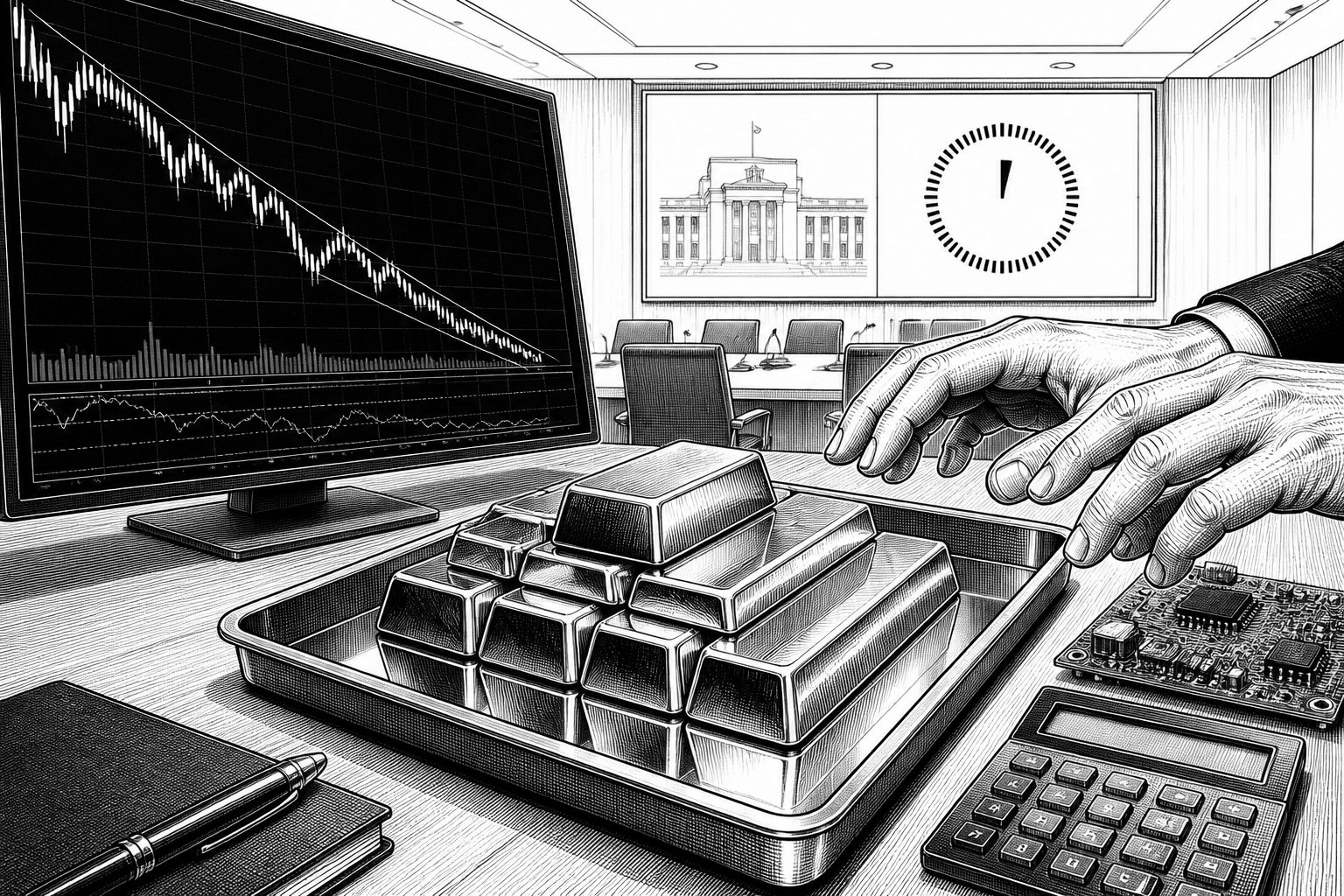 Silber unter Druck: Industriefrage dominiert – UBS sieht bis Dezember 70 US-Dollar Silber unter Druck: Industriefrage dominiert – UBS sieht bis Dezember 70 US-Dollar