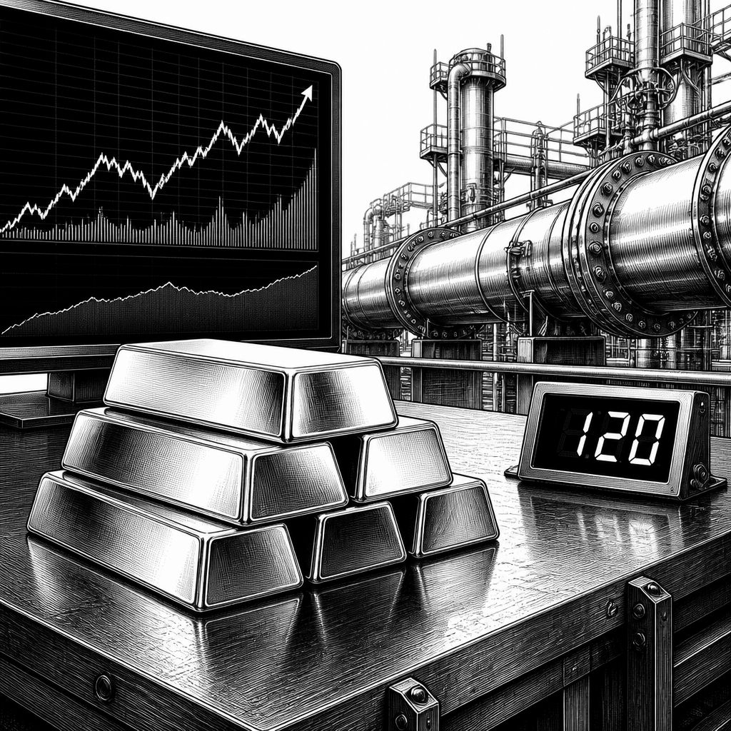 Silber unter Druck: US-Renditen hoch, Dollar fest – Raffinerie-Lieferzeiten bis zu 4 Monate Silber unter Druck: US-Renditen hoch, Dollar fest – Raffinerie-Lieferzeiten bis zu 4 Monate