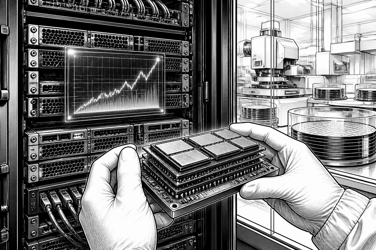 SK Hynix übertrifft Prognosen: HBM stützt den KI-Chipaufwands-Run SK Hynix übertrifft Prognosen: HBM stützt den KI-Chipaufwands-Run