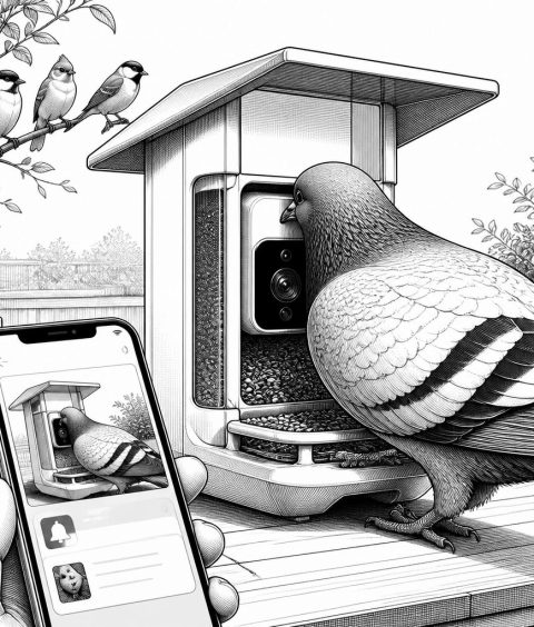 ai-smart-bird-feeder-4k-hdr-pigeon