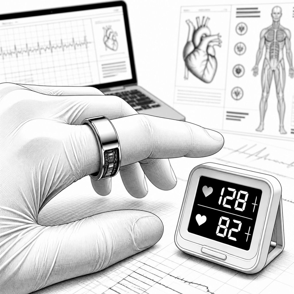 Smart-Ring-Blutdruck: FDA-freier Finger-Test mit 0,81 mmHg Abweichung Smart-Ring-Blutdruck: FDA-freier Finger-Test mit 0,81 mmHg Abweichung