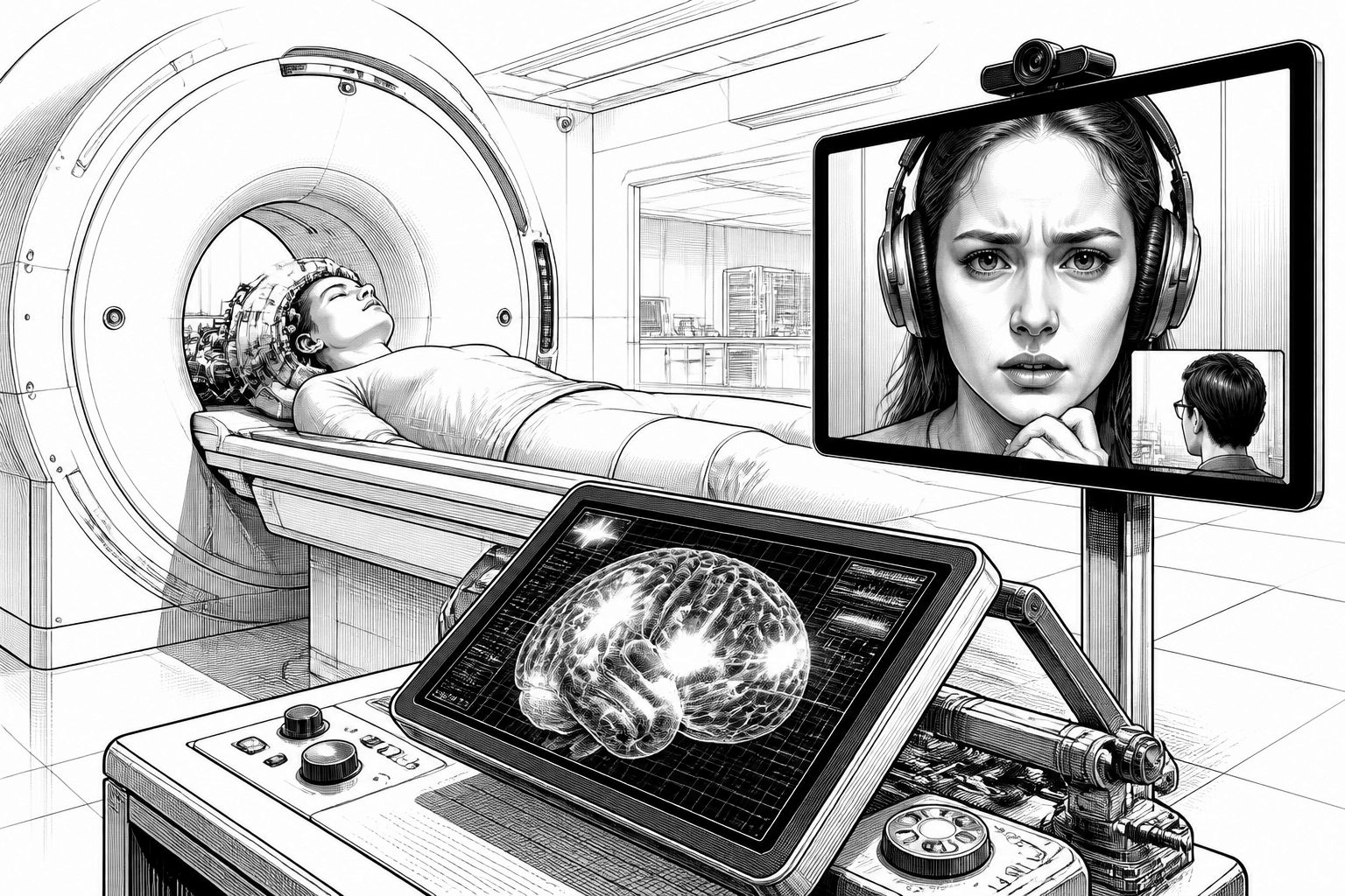 Studie zu „Gesichtsarbeit“: Bei hoher Grandiosität synchronisiert das Gehirn beim Schauen weniger Studie zu „Gesichtsarbeit“: Bei hoher Grandiosität synchronisiert das Gehirn beim Schauen weniger