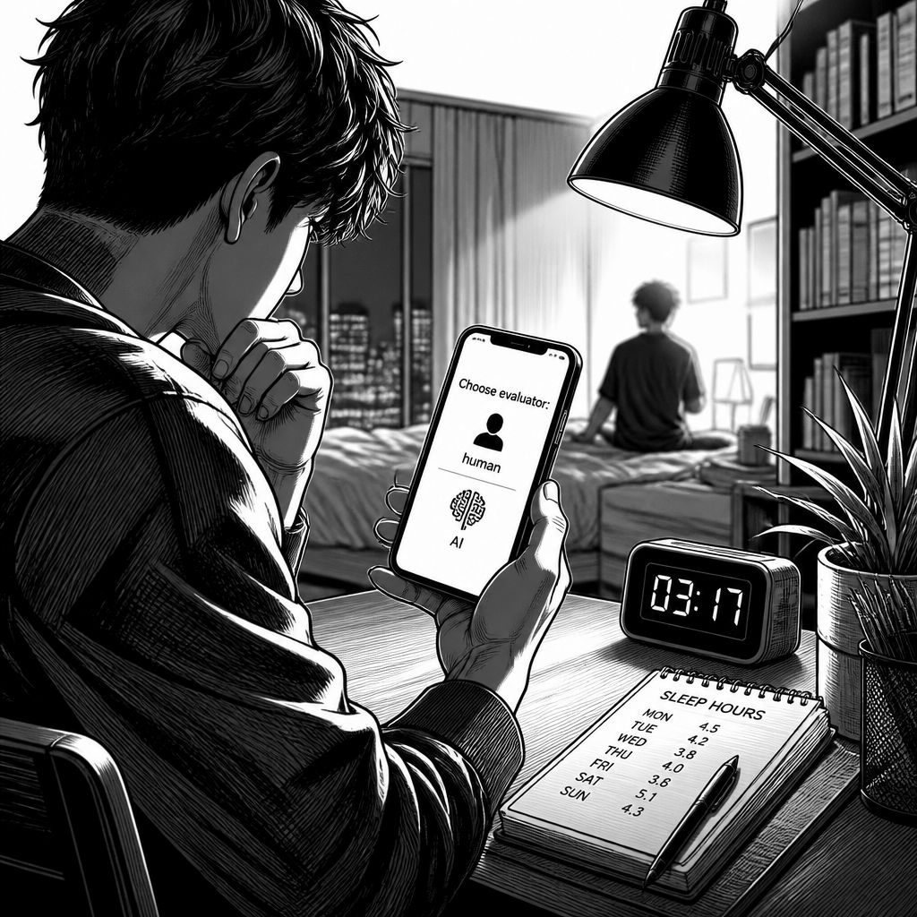 Social Jetlag macht Menschen empfänglicher für KI-Bewertungen Social Jetlag macht Menschen empfänglicher für KI-Bewertungen