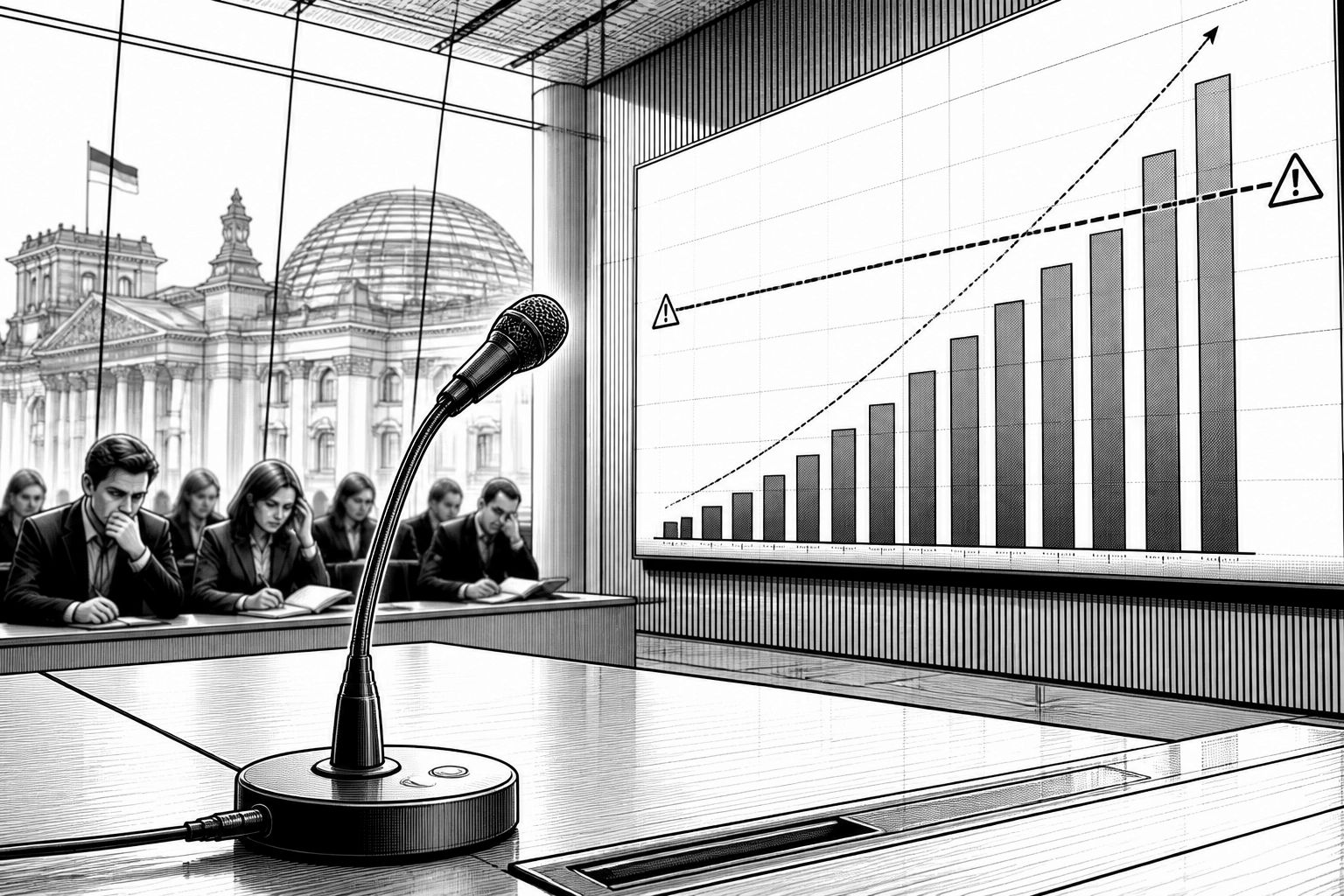 Sorgenbarometer: Mehrheit sieht Bundesregierung überfordert – AfD-Wähler am stärksten Sorgenbarometer: Mehrheit sieht Bundesregierung überfordert – AfD-Wähler am stärksten