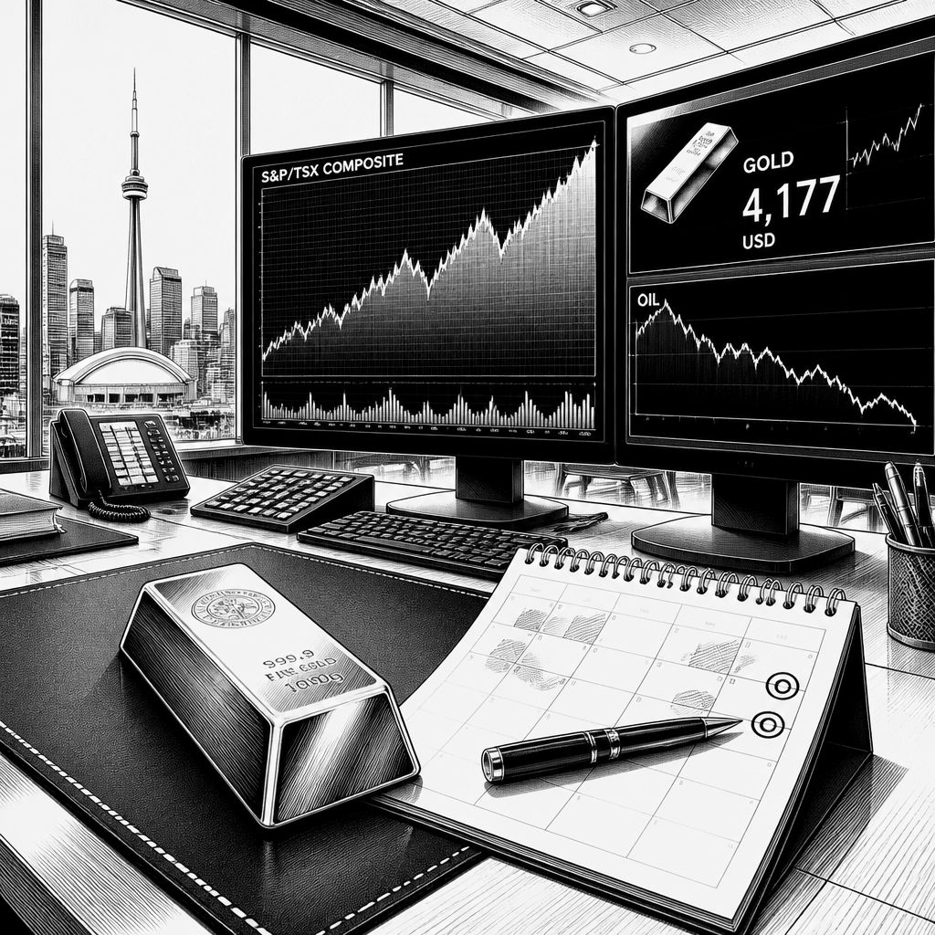 S&P/TSX Composite legt mit Gold zu: US-Inflation und Beige Book im Fokus S&P/TSX Composite legt mit Gold zu: US-Inflation und Beige Book im Fokus