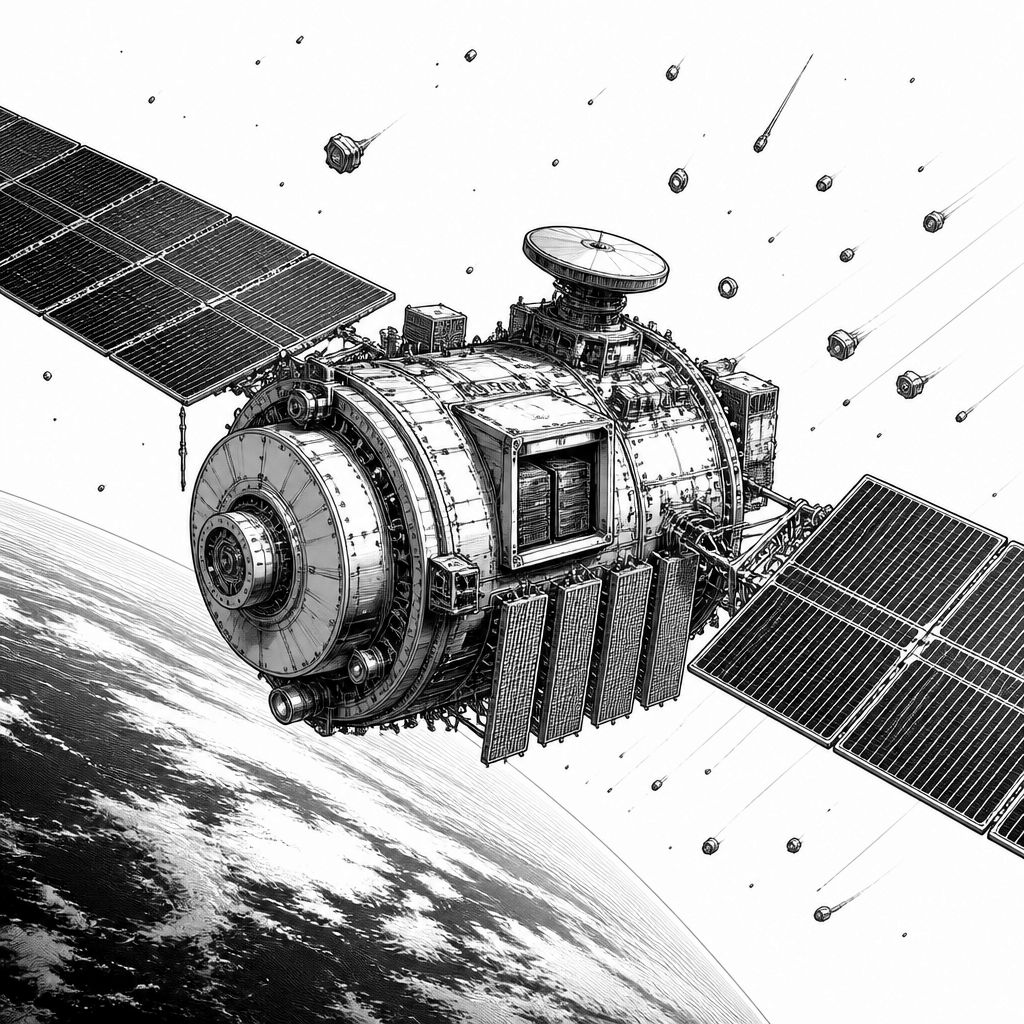 Raumdatenzentren: KI-Computing im Orbit – Energieversprechen vs. Weltraummüll Raumdatenzentren: KI-Computing im Orbit – Energieversprechen vs. Weltraummüll