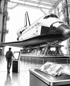 ai-space-shuttle-endavour-timed-entry