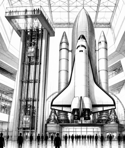 ai-space-shuttle-endeavour-museum-launch-tower