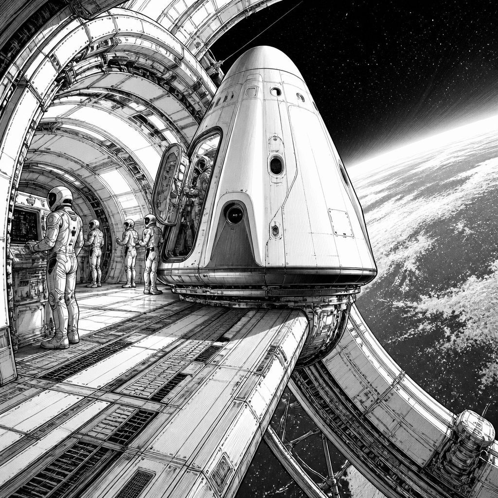 SpaceX Crew-12 verlässt die ISS: Rückkehr nach fast acht Monaten SpaceX Crew-12 verlässt die ISS: Rückkehr nach fast acht Monaten